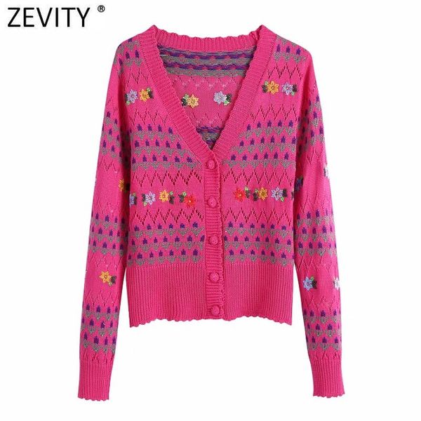 women's knits & tees zevity women fashion v neck floral embroidery hollow out crochet knitted sweater female chic long sleeve cardigan, White
women's knits & tees zevity women fashion v neck floral embroidery hollow out crochet knitted sweater female chic long sleeve cardigan, White