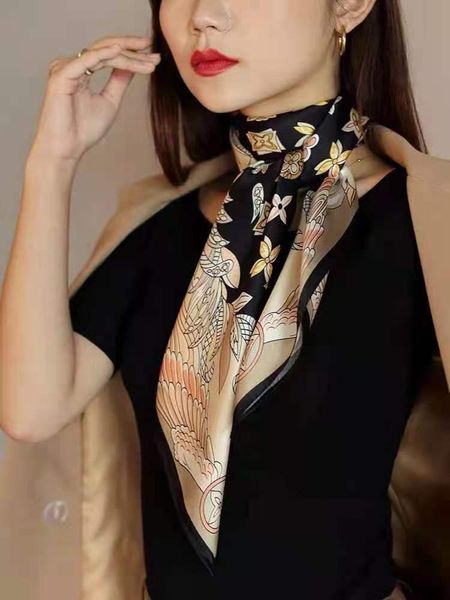 scarves silk female decorated small scarf hair belt hairband tie multifunction bag band shawl, Blue;gray
scarves silk female decorated small scarf hair belt hairband tie multifunction bag band shawl, Blue;gray