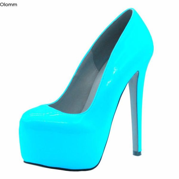 dress shoes olomm fashion women platform pumps stiletto high heels round toe gorgeous royal blue party us size 4-.5, Black
dress shoes olomm fashion women platform pumps stiletto high heels round toe gorgeous royal blue party us size 4-.5, Black