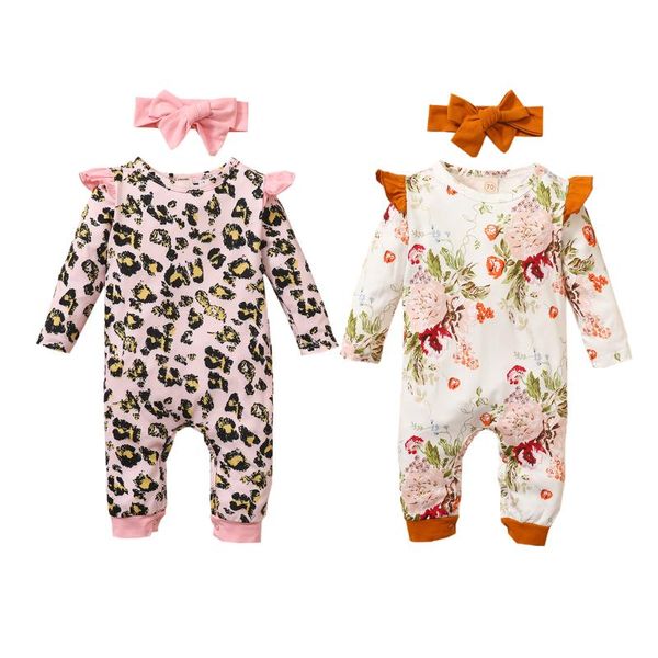 jumpsuits focusnorm 2pcs baby girls boys autumn romper floral/leopard print o-neck ruffle long-sleeves jumpsuit + bowknot hairband, Blue
jumpsuits focusnorm 2pcs baby girls boys autumn romper floral/leopard print o-neck ruffle long-sleeves jumpsuit + bowknot hairband, Blue