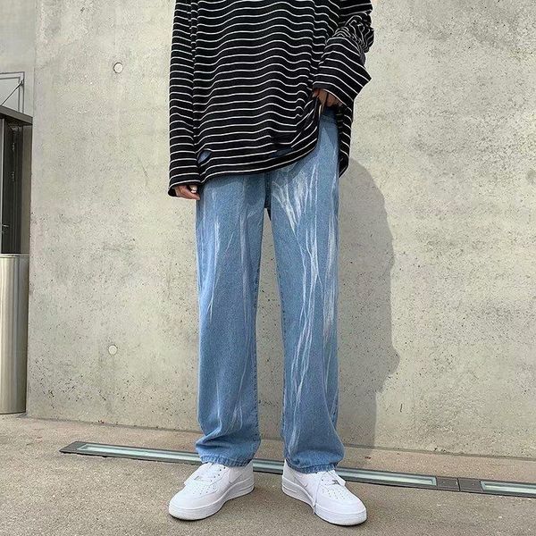 men's jeans blue black fashion korean loose casual streetwear hip-hop wide-leg straight-leg men
men's jeans blue black fashion korean loose casual streetwear hip-hop wide-leg straight-leg men