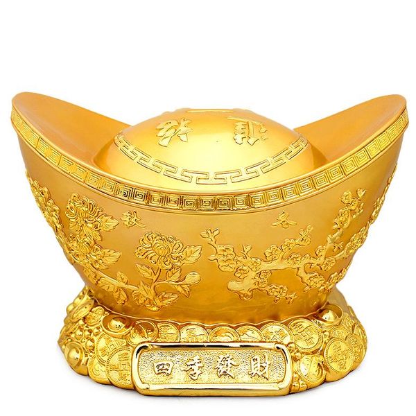 lucky gold ingot piggy bank feng shui handicraft preopening large crafts gift home decoration wall clocks
lucky gold ingot piggy bank feng shui handicraft preopening large crafts gift home decoration wall clocks