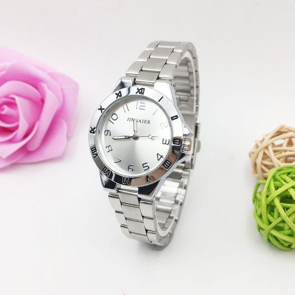 minimalist watch women silver stainless steel bracelet womens quartz watches fashion ladies clock female gift zegarek damski wristwatches, Slivery;brown
minimalist watch women silver stainless steel bracelet womens quartz watches fashion ladies clock female gift zegarek damski wristwatches, Slivery;brown