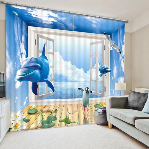 summer beach scenery blackout short curtains for living room 3d dolphin animal pattern washable fabric children curtain & drapes
summer beach scenery blackout short curtains for living room 3d dolphin animal pattern washable fabric children curtain & drapes