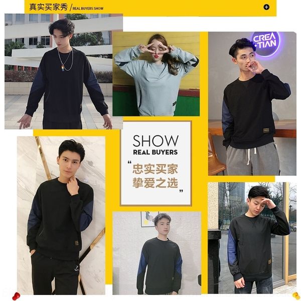 abcd long sleeve spring 2021korean fashion spring and autumn men's t-shirts) bottomed sweatert-shirt sweaterloose men's, White;black
abcd long sleeve spring 2021korean fashion spring and autumn men's t-shirts) bottomed sweatert-shirt sweaterloose men's, White;black