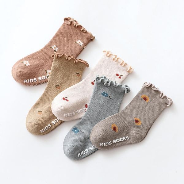 socks 0-5 years toddlers girls frilly soft cotton baby ankle sock flower pattern children anti slip infant floor, Pink;yellow
socks 0-5 years toddlers girls frilly soft cotton baby ankle sock flower pattern children anti slip infant floor, Pink;yellow