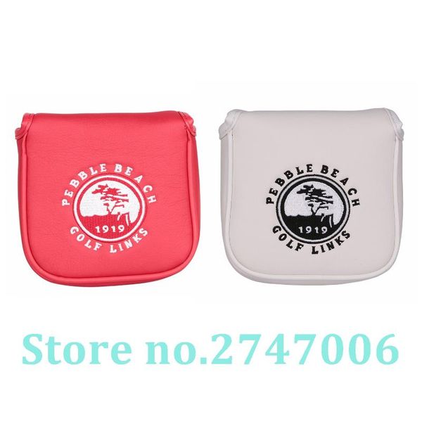 1pc pebble beach golf square mallet putter club head cover with magnetic closure complete set of clubs
1pc pebble beach golf square mallet putter club head cover with magnetic closure complete set of clubs