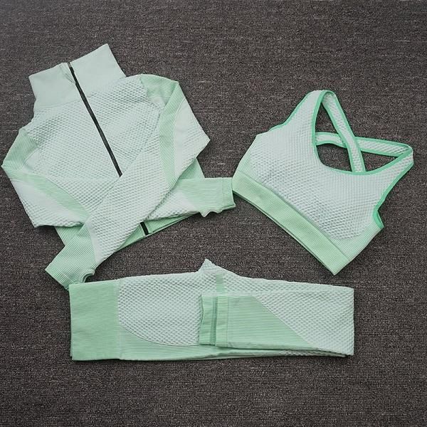 womens yoga suit gym sportswear tracksuits fitness sport two piece set 2pcs bra leggings jacket outfits active tech fleece workout sets yoga, Gray
womens yoga suit gym sportswear tracksuits fitness sport two piece set 2pcs bra leggings jacket outfits active tech fleece workout sets yoga, Gray