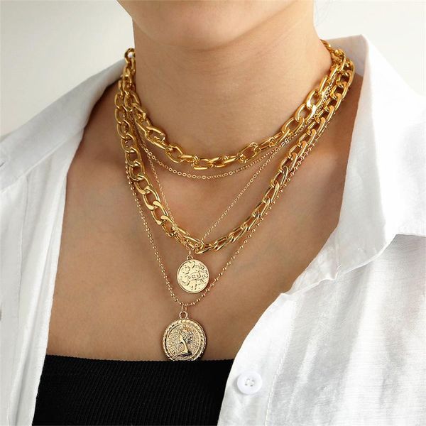 chains 2021 act the role ofing ins personality multilayer restoring ancient ways round coin pendant necklace sweater chain, Silver
chains 2021 act the role ofing ins personality multilayer restoring ancient ways round coin pendant necklace sweater chain, Silver
