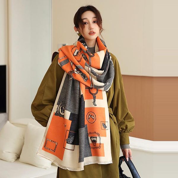 scarves women winter scarf luxury print warm cashmere shawls and wraps pashmina lady thick hijab blanket female echarpe, Blue;gray
scarves women winter scarf luxury print warm cashmere shawls and wraps pashmina lady thick hijab blanket female echarpe, Blue;gray