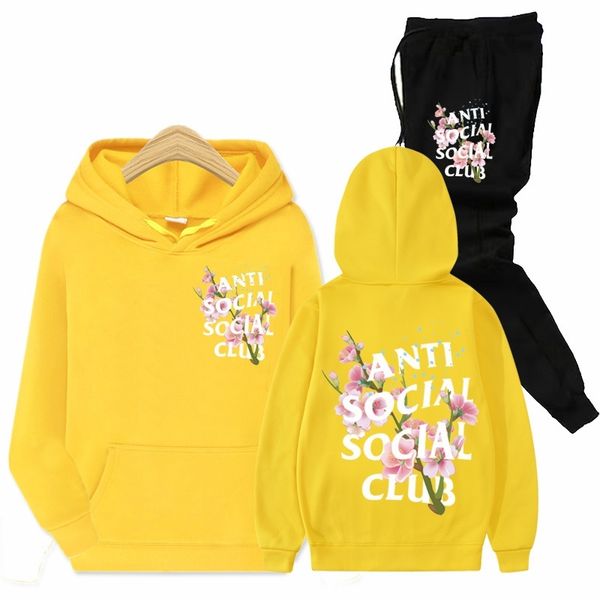 new assc anti social club couple's pullover men's hooded loose and trendy suit, Black
new assc anti social club couple's pullover men's hooded loose and trendy suit, Black