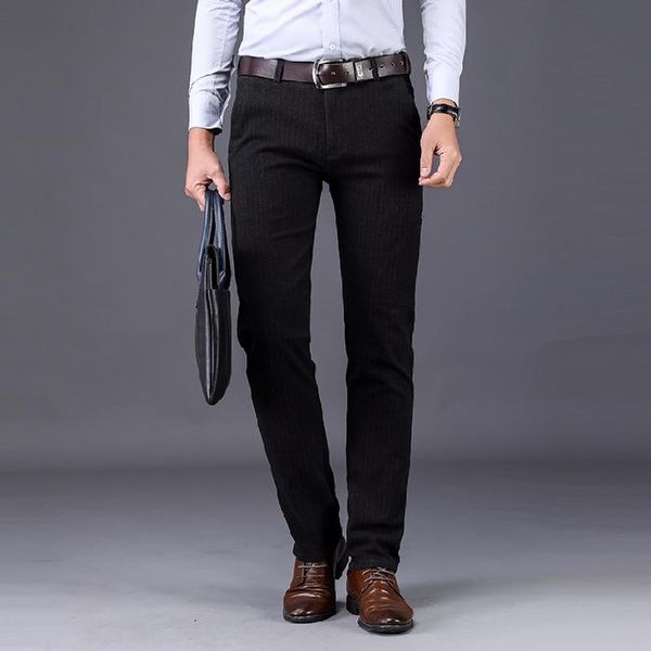 men's pants vomint brand 2021 spring men business casual pant cotton flat mid full length trouser high quality, Black
men's pants vomint brand 2021 spring men business casual pant cotton flat mid full length trouser high quality, Black