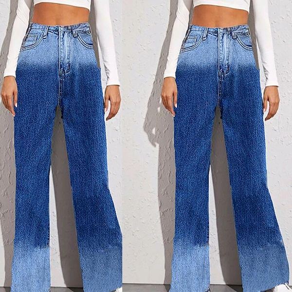 straight jeans street retro-style high waist solid women flared flares ankle fashion pants trouser women's, Blue
straight jeans street retro-style high waist solid women flared flares ankle fashion pants trouser women's, Blue