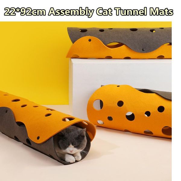 cat beds & furniture pom assembly mats washable felt 22*92 round tunnel pads chew toys pet cheese color rug 
cat beds & furniture pom assembly mats washable felt 22*92 round tunnel pads chew toys pet cheese color rug
