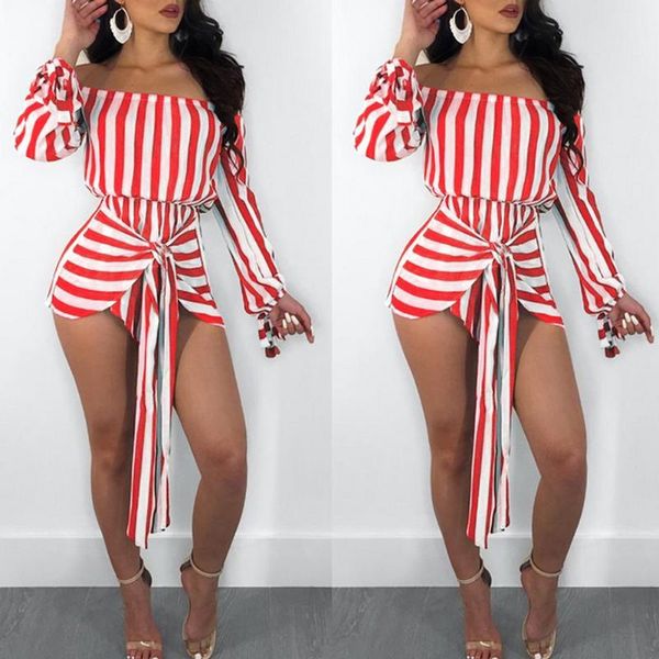 women's jumpsuits & rompers summer women clothing jumpsuit shorts off the shoulder clubwear leopard striped bodycon part slim woman jum, Black;white
women's jumpsuits & rompers summer women clothing jumpsuit shorts off the shoulder clubwear leopard striped bodycon part slim woman jum, Black;white