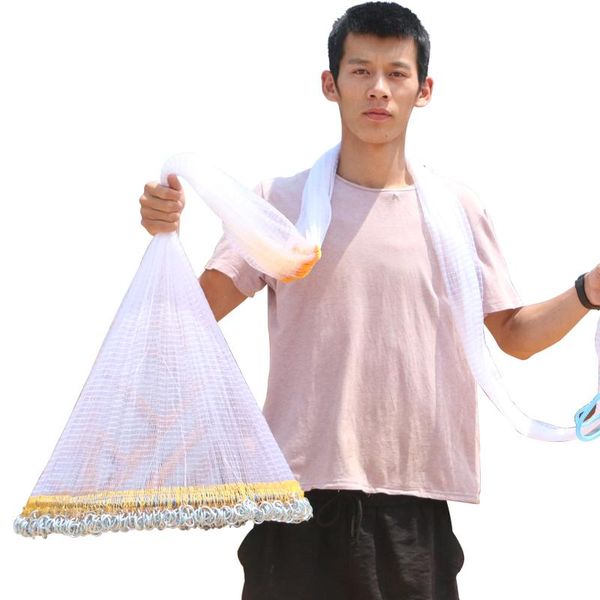 2.1m 3.0m cast nets high strengthen nylon monofilament small mesh hand throw fishing net catch network pesca peche accessories
2.1m 3.0m cast nets high strengthen nylon monofilament small mesh hand throw fishing net catch network pesca peche accessories
