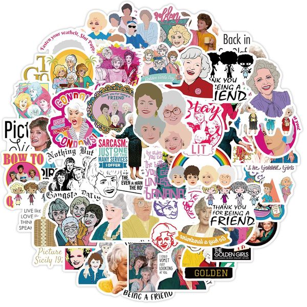 50 pcs mixed golden girls program graffiti skateboard stickers for car lapfridge helmet pad bicycle bike motorcycle ps4 book guitar pvc deca
50 pcs mixed golden girls program graffiti skateboard stickers for car lapfridge helmet pad bicycle bike motorcycle ps4 book guitar pvc deca