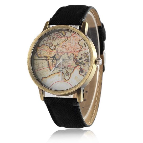 wristwatches men's watch watchband fashion global travel by plane analog map denim fabric band quartz wristwatch gift for a man reloj h, Slivery;brown
wristwatches men's watch watchband fashion global travel by plane analog map denim fabric band quartz wristwatch gift for a man reloj h, Slivery;brown