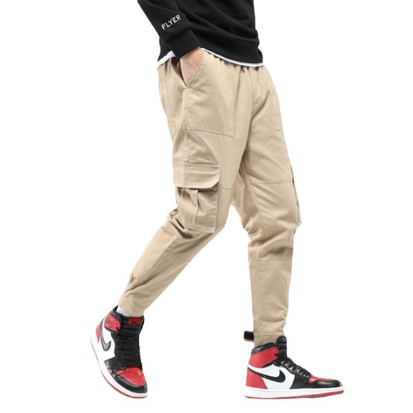 men's pants gz01 casual trousers solid color youth fashion our seasons cotton multi-pocket cargo, Black
men's pants gz01 casual trousers solid color youth fashion our seasons cotton multi-pocket cargo, Black