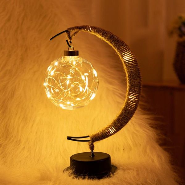 night lights led light moon sepak takraw lamp rope wrought iron ornament home lighting decoration christmas gifts 2021
night lights led light moon sepak takraw lamp rope wrought iron ornament home lighting decoration christmas gifts 2021