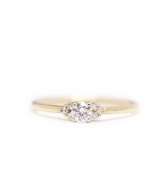 -selling 14k plated jewelry of personalized dign light luxury micro diamond ring, Silver
-selling 14k plated jewelry of personalized dign light luxury micro diamond ring, Silver