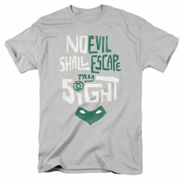 Green Lantern My Sight T Shirt Mens Licensed DC Comics Tee Silver, White;black
Green Lantern My Sight T Shirt Mens Licensed DC Comics Tee Silver, White;black