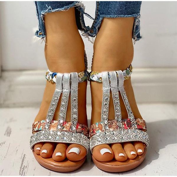 sandals bohemian slope heel female summer 2021 fashion seaside vacation leisure rhinestone open-toed beach, Black
sandals bohemian slope heel female summer 2021 fashion seaside vacation leisure rhinestone open-toed beach, Black
