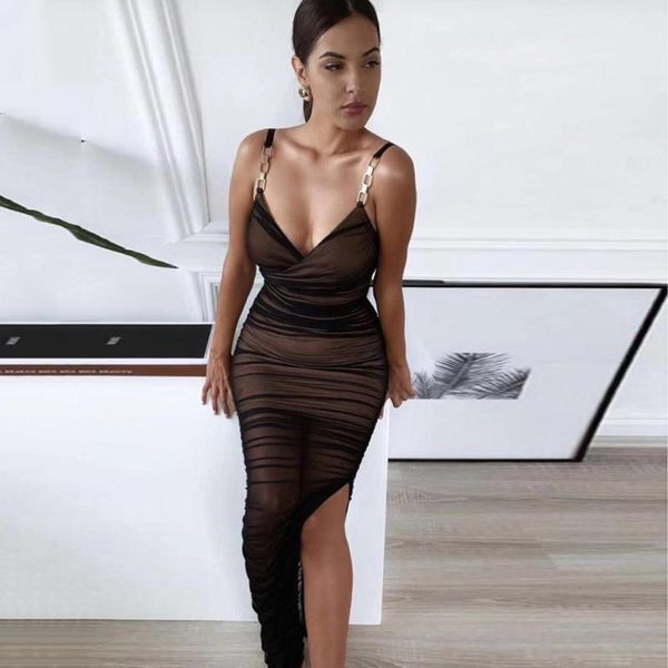 ailigou women's mesh pleated designer midi black brown bandage dress split elegant celebrity bodycon party vestido casual dresses, Black;gray
ailigou women's mesh pleated designer midi black brown bandage dress split elegant celebrity bodycon party vestido casual dresses, Black;gray