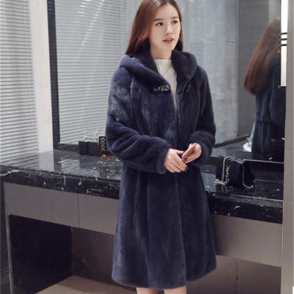 women's wool & blends s/6xl womens long section large size hooded fake fur jackets casual winter and autumn man-made outwears clot, Black
women's wool & blends s/6xl womens long section large size hooded fake fur jackets casual winter and autumn man-made outwears clot, Black