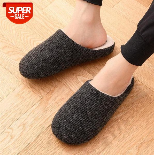 men's home furnishing knitted cotton slippers plus plush simple warm thickening japanese style silent #4u55
men's home furnishing knitted cotton slippers plus plush simple warm thickening japanese style silent #4u55