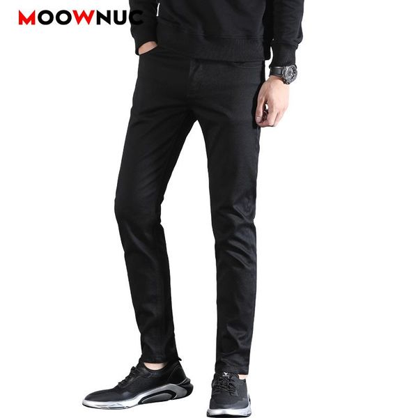 men's pants long solid fashion denim trousers brand pencil casual hombre business male slim moownuc, Black
men's pants long solid fashion denim trousers brand pencil casual hombre business male slim moownuc, Black