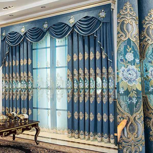 curtain & drapes classic embroidered european style window screen fabric finished curtains for living room bedroom
curtain & drapes classic embroidered european style window screen fabric finished curtains for living room bedroom