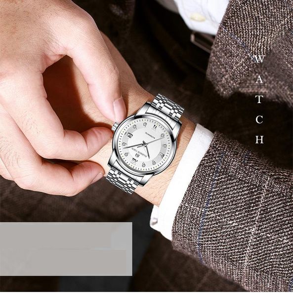 wristwatches 2021 men's watch high-end automatic mechanical steel belt luminous 30 meters life waterproof calendar business fashi, Slivery;brown
wristwatches 2021 men's watch high-end automatic mechanical steel belt luminous 30 meters life waterproof calendar business fashi, Slivery;brown