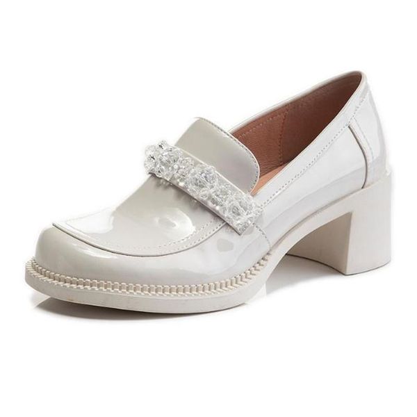 dress shoes fashion white high heels spring round toe rhinestone thick heel women's flowers mary jane ladies pumps, Black
dress shoes fashion white high heels spring round toe rhinestone thick heel women's flowers mary jane ladies pumps, Black