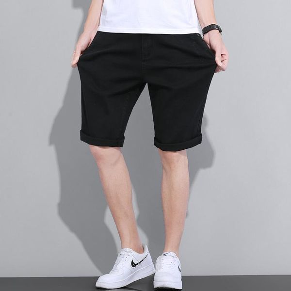 lightweight straight loose black denim shorts 2021 summer classic style men's large size brand jeans 42 44 46, Blue
lightweight straight loose black denim shorts 2021 summer classic style men's large size brand jeans 42 44 46, Blue