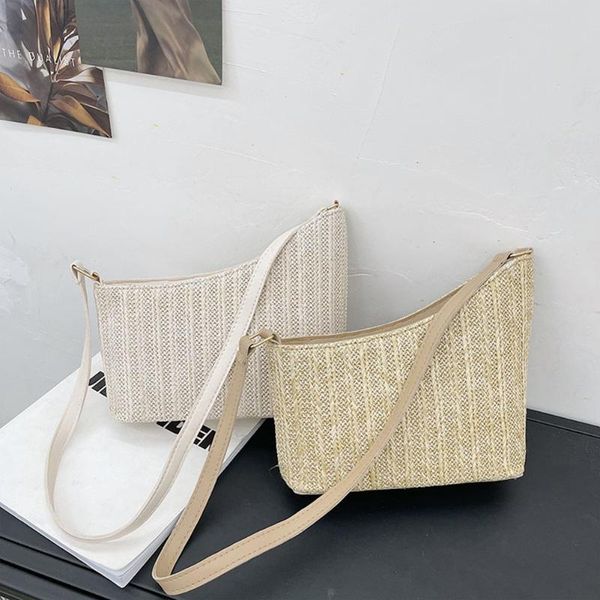 shoulder bags fashion women woven irregular underarm bag casual ladies summer beach vacation small handbags purse
shoulder bags fashion women woven irregular underarm bag casual ladies summer beach vacation small handbags purse