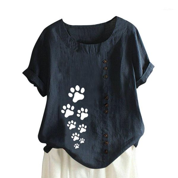 women's blouses & shirts bluses for women print short o-neck casual floral sleeve plus size t-shirt clothing camisas de mujer femme top, White
women's blouses & shirts bluses for women print short o-neck casual floral sleeve plus size t-shirt clothing camisas de mujer femme top, White