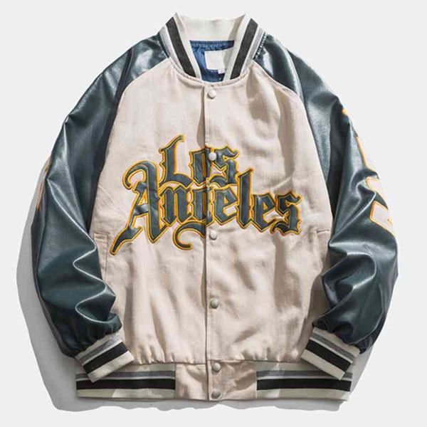 men's jackets hip hop baseball spring autumn embroidery streetwear bomber varsity college korean harajuku patchwork 5y3n, Black;brown
men's jackets hip hop baseball spring autumn embroidery streetwear bomber varsity college korean harajuku patchwork 5y3n, Black;brown