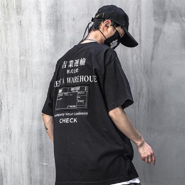 men's t-shirts short-sleeved cotton ins workwear half-sleeve youth loose casual summer korean version of student t-shirt male, White;black
men's t-shirts short-sleeved cotton ins workwear half-sleeve youth loose casual summer korean version of student t-shirt male, White;black