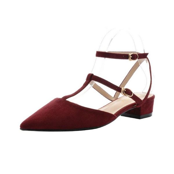 sandals b3 female flock narrow bands buckle strap ladies pointed toes shallow sandal woman thick heels shoes women summer shoe, Black
sandals b3 female flock narrow bands buckle strap ladies pointed toes shallow sandal woman thick heels shoes women summer shoe, Black