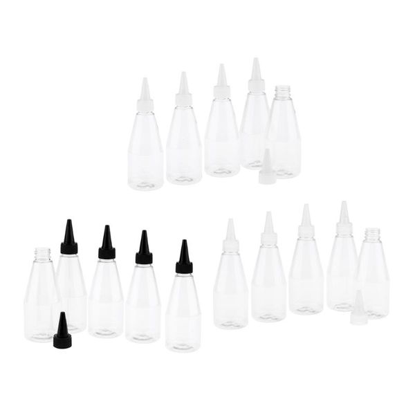 5pcs 200ml empty plastic bottles with twist cap suit for solvents ink liquid painting glue - leak proof/refillable storage & jars
5pcs 200ml empty plastic bottles with twist cap suit for solvents ink liquid painting glue - leak proof/refillable storage & jars