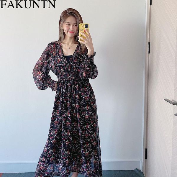 casual dresses 2021 autumn women's dress v-neck long sleeve printing chiffon high waisted zipper elegant women clothes, Black;gray
casual dresses 2021 autumn women's dress v-neck long sleeve printing chiffon high waisted zipper elegant women clothes, Black;gray