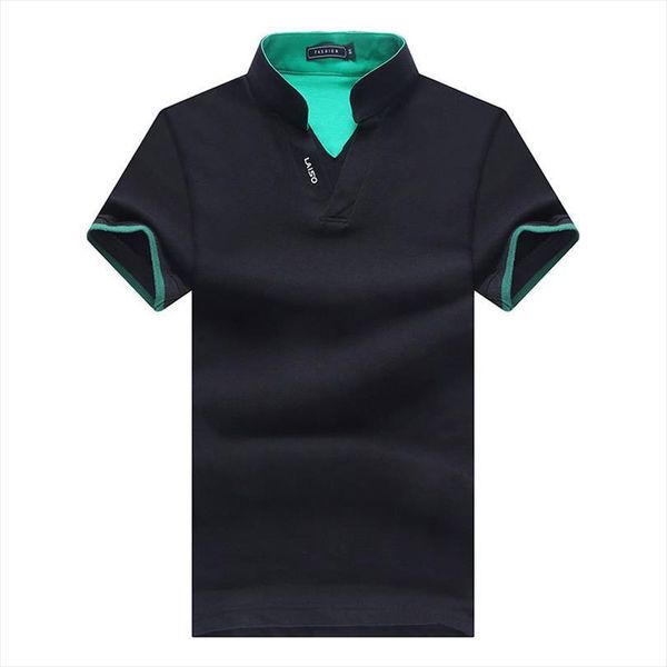 summer shirt stritching shorts sleeve mens polos business clothes tee brand 5xl, White;black
summer shirt stritching shorts sleeve mens polos business clothes tee brand 5xl, White;black