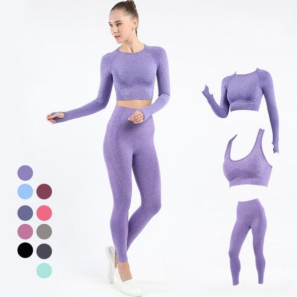 colors women seamless yoga set 2/3pcs tight high waist sport leggings active wear gym suit workout clothes outfit
colors women seamless yoga set 2/3pcs tight high waist sport leggings active wear gym suit workout clothes outfit