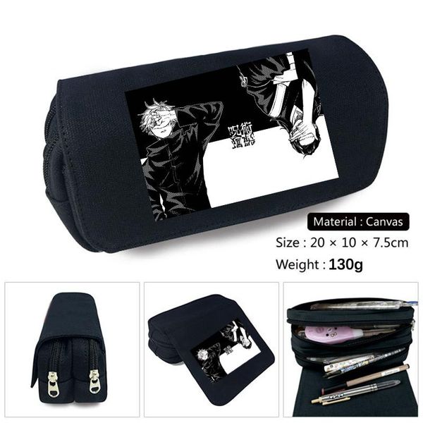 functionary jujutsu kaisen pencil case kids boys cartoon pen bag students box stationery storage girls cosmetic bags & cases
functionary jujutsu kaisen pencil case kids boys cartoon pen bag students box stationery storage girls cosmetic bags & cases