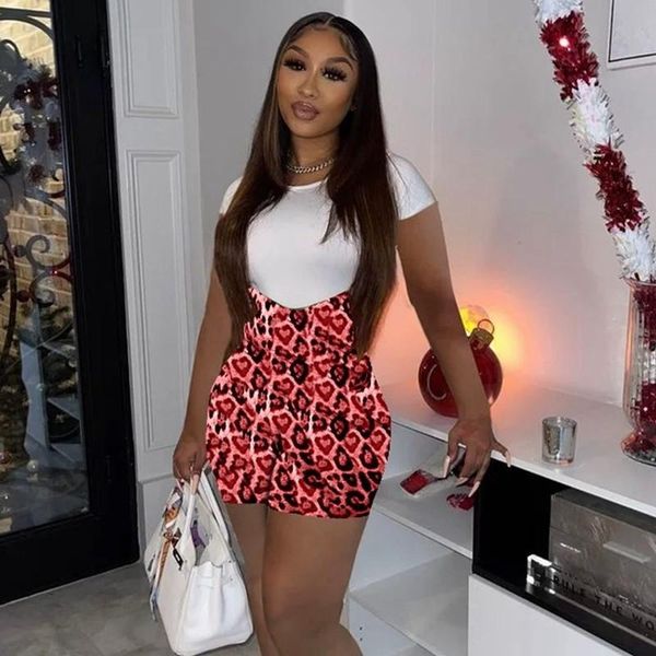 summer short two piece outfits for women streetwear t shirt and leopard print shorts set casual fashion bodycon 2 women's tracksuits, Gray
summer short two piece outfits for women streetwear t shirt and leopard print shorts set casual fashion bodycon 2 women's tracksuits, Gray
