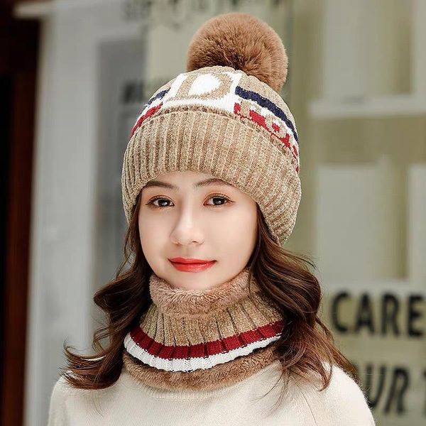 beanie/skull caps hat female plush thickened outdoor cycling windproof and cold proof knitted versatile winter scarf suit wool cap, Blue;gray
beanie/skull caps hat female plush thickened outdoor cycling windproof and cold proof knitted versatile winter scarf suit wool cap, Blue;gray