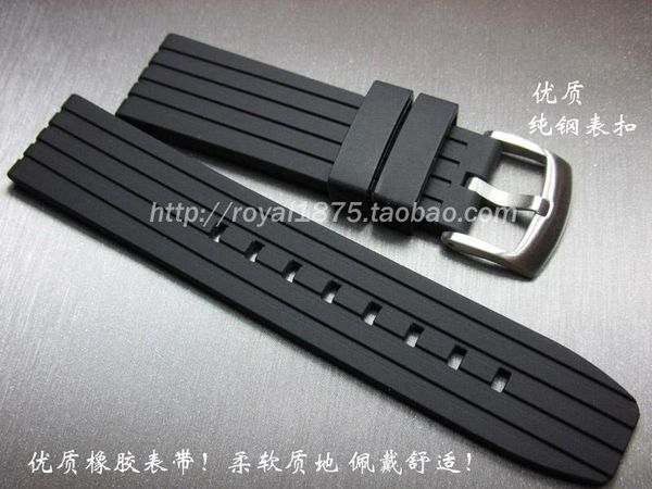 watch bands 2021 men rubber band black 20 22 24mm sport waterproof silicone strap stainless steel metal buckle for brand accessories, Black;brown
watch bands 2021 men rubber band black 20 22 24mm sport waterproof silicone strap stainless steel metal buckle for brand accessories, Black;brown