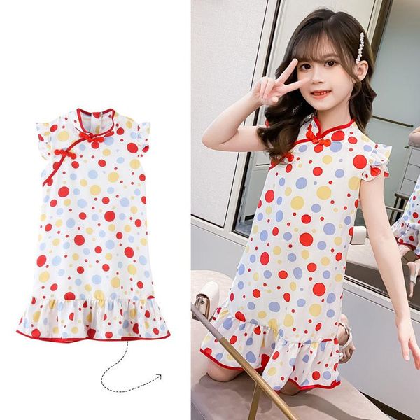 girl's dresses girls chinese qipao dress kids wedding princess children tang clothes party cosplay costumes 4 7 9 11 14y, Red;yellow
girl's dresses girls chinese qipao dress kids wedding princess children tang clothes party cosplay costumes 4 7 9 11 14y, Red;yellow