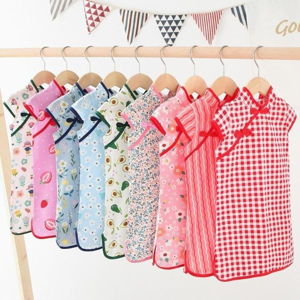 girl's dresses children's wear dress cheongsam chinese style clothes festival traditional princess summer 2 -6t girl, Red;yellow
girl's dresses children's wear dress cheongsam chinese style clothes festival traditional princess summer 2 -6t girl, Red;yellow